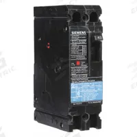 SIEMENS Molded Case Circuit Breaker: 40 A Amps, 18kA at 480V AC, Fixed, Load Side Lug, Any, ED4 (MPN ED42B040). Key specifications — Phase Connection: Any; Instantaneous Trip: Fixed; Terminal Connection: Load Side Lug; Series: ED4; Max. AIR Rating: 18kA at 480V AC.