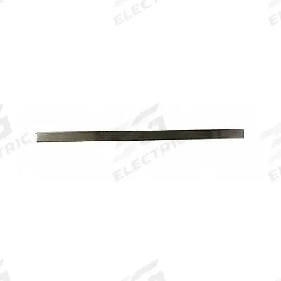 ASI GLOBAL PARTITIONS Partition Column: Stainless Steel, Satin, Silver, 82 in Ht, 18 in Wd - Pilasters for Bathroom Partitions