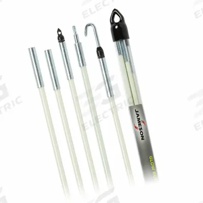 JAMESON Glow Rod: 24 AWG Max Wire Capacity, 10 AWG Min Wire Capacity, 1/4 in Rod Dia - Glow Rods