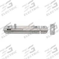 SUGATSUNE Door Bolt: Spring Bolt, 1 5/8 in Ht, 8 1/4 in Wd, 13/16 in Lg (MPN BSS2-150). Key specifications — attr1020089: SUGATSUNE; attr1020106: Spring Bolt.