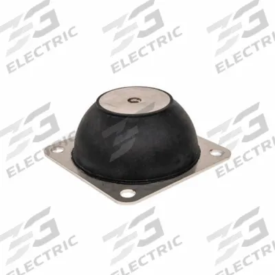 JW WINCO Flange-Mount Vibration Damper: GN 148.3, For Compression Load Type, Natural Rubber - Flange-Mount Female-Threaded Vibration Isolators