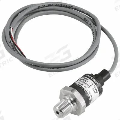 ASHCROFT Pressure Transmitter: 0 psi to 300 psi, 1 to 5V DC, Cable & Wire Leads - Pressure Transmitters with Cable & Wire Leads