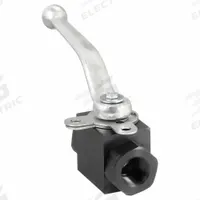 DYNAQUIP CONTROLS Manual Two-Way Ball Valve: 3/4 in, Carbon Steel, Straight, FNPT x FNPT, Lever (MPN VAE2.A00P 3/4). Key specifications — Brand: DYNAQUIP CONTROLS; Handle: Locking Lever.