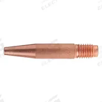 TWECO Tapered Contact Tip: 0.045 in, 14T-45, 25 PK (MPN 11401304). Key specifications — Duty Rating: Standard Duty; Connection Type: Threaded; For Nozzle Series: 24CT; Brand: TWECO; Contact Tip Series (Table): 14; Maximum Wire Diameter (Merch): 0.045 in.