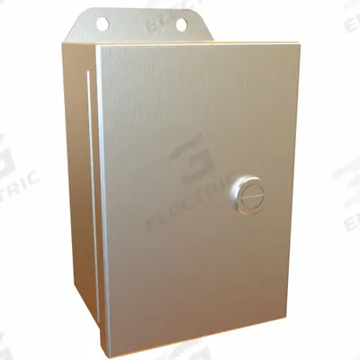 HAMMOND Electrical Enclosure: Stainless Steel, 6 in x 4 in x 3 in, NEMA 12/13/3R/4/4X - Stainless Steel Enclosures