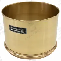 APPROVED VENDOR Standard Stainless Steel Cloth Test Sieve: Stainless Steel, 12 in Outside Dia (MPN 5JCK4). Key specifications — Screen Material: Stainless Steel; Brand: APPROVED VENDOR; Frame Material: Brass; Standards: AASHTO M92; US Standard Screen Size: #200.