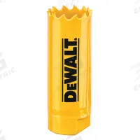 DEWALT Hole Saw: 7/8 in Saw Dia., 4/5 Teeth per Inch, 1 3/4 in Max. Cutting Dp, 1/2"-20 Thread Size (MPN DAH180014). Key specifications — attr1098070: 4/5; attr1098087: DEWALT; attr1098073: 1/2"-20.
