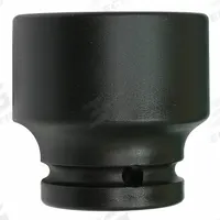 WESTWARD Impact Socket: 1 in Drive Size, SAE, 2 in Socket Size, 6-Point, Std, 3 in Overall Lg (MPN 21WN28). Key specifications — attr1215501: WESTWARD; attr1215515: Black Phosphate; attr1215518: 2 in.
