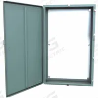 HAMMOND Electrical Enclosure: Steel, 48 in x 30 in x 10 in, NEMA 12/13/3R/4, w/Panel, Solid Cover (MPN 1418N4R10). Key specifications — Closure Method: Clamps; Brand: HAMMOND; Knockouts: Not Included.