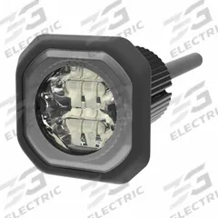 CODE 3 Warning Light: Emergency Vehicle Perimeter Light, Amber/Blue, 15.1 W Watt, Clear, LED, 12-24V (MPN MICROPAK-DC-BA). Key specifications — Brand: CODE 3; Lens Color: Clear; Number of Flash Patterns: 69; Installation Type: Permanent; Operating Voltage: 12-24V.