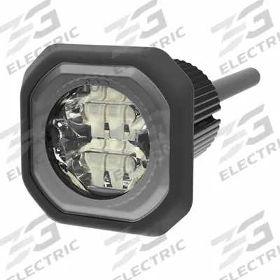 CODE 3 Warning Light: Emergency Vehicle Perimeter Light, Amber/Blue, 15.1 W Watt - Emergency Vehicle Perimeter Lights