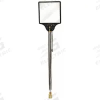 MAG-MATE Inspection Mirror: 2 in L x 2 in W Mirror Size, Mirr. Mat. Glass, Mirr. Shp. Square (MPN 301G240). Key specifications — attr1004918: MAG-MATE; attr1004923: Brass.