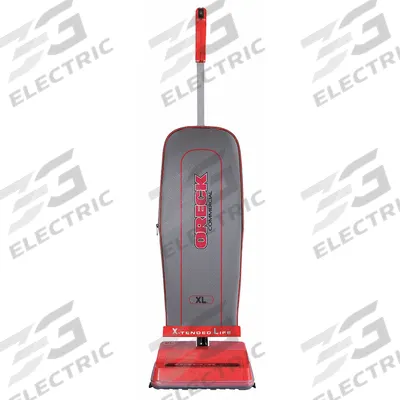 ORECK Upright Vacuum Cleaner: 12 in Cleaning Path Wd, 108 cfm Air Flow, 8 lb Wt - Corded Upright Vacuums