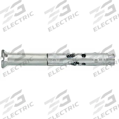 DEWALT Sleeve Anchor: 3 in Overall Lg, 1/4 in Dia, #10-24 Thread Size, Stainless Steel - Flat-Head Sleeve Anchors