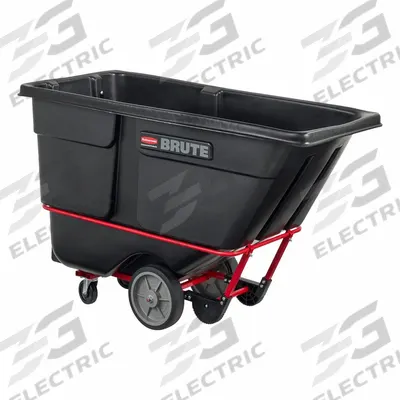 RUBBERMAID COMMERCIAL PRODUCTS Tilt Truck: 27 cu ft, 2,100 lb, 36 in L x 27 in W x 45 in H - Steel-Reinforced Plastic Tilt Trucks