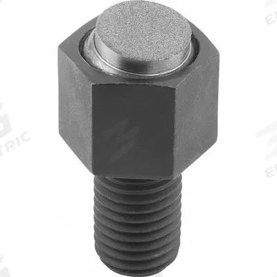 KIPP Threaded Gripper w/Diamond Pad: Diamond Grit over SS, M10, 15 mm Thread Lg - Threaded Grippers with Abrasive Diamond Pad