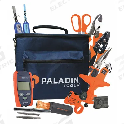 PALADIN Fiber Optic Tool Kit: 13 Pieces, Stripping Fiber Optic, Fiber Optic Cables - Fiber Optic Tool Kits