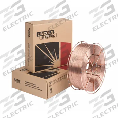 LINCOLN ELECTRIC Welding Wire: Low-Alloy Steel, 0.035 in, 33 lb, 95 to 102 ksi - ER80S-D2 MIG Welding Wire