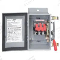 SIEMENS Solar Safety Disconnect Switch: Fusible, 100 A, 600V AC, Indoor, Negative Polarity (MPN HF363PV). Key specifications — Phase: Three; UL 98B Certification: Yes; Brand: SIEMENS.