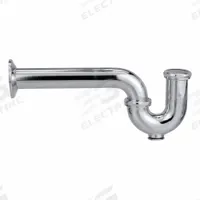 ZURN Trap: Cast Brass, Chrome-Plated, Silver, 1 1/2 in Nominal Pipe Size, 12 in Overall Lg, Slip (MPN Z8702-9B-PC). Key specifications — Finish: Chrome-Plated; Includes: Brass Swivel Nuts; Includes Cleanout: Yes; Brand: ZURN; Material: Cast Brass.