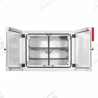 BINDER Incubator: Forced Air, 14.13 cu ft Capacity, 30 1/8 in x 4 1/8 ft x 40 3/8 in, Digital (MPN 9010-0242). Key specifications — Refrigerated: Non-Refrigerated; Minimum Temperature Setting: 5 °C; Temperature Accuracy Tolerance: 0.1 %; Temperature Uniformity: 0.4 +/- K @ 37 °C; Manufacturer Part Number: 9010-0242; Brand: BINDER; Display Type: Digital; Voltage: 120V AC.