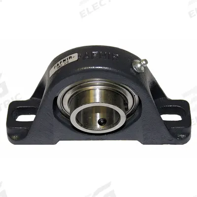 TIMKEN Pillow Block Bearing: 2 1/4 in Bore, Cast Iron, Set Screws - Low-Base Pillow Block Ball Bearings