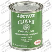 CLOVER Silicon Carbide Grease Mix: Oil-Soluble, 80 Grit, Grade G, 1 lb (MPN 233017). Key specifications — Grade: G; Brand: CLOVER.