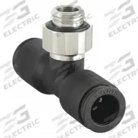 LEGRIS Push-Fit Tee Fitting: 10 mm OD x 10 mm OD x 1/4 in Pipe Size, Tube x Tube x MBSPP, 10 PK (MPN 3198 10 13). Key specifications — Brand: LEGRIS.