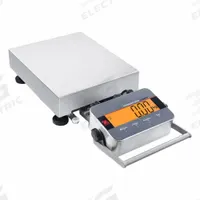 OHAUS Industrial Bench Scale: 12 in x 14 in, IP66/IP67, Front-Mounted, 30 lb Wt Capacity - Imperial (MPN i-D33XW15C1R5 AM). Key specifications — attr1341383: Ethernet; attr1341384: 0.005 lb/2 g; attr1341400: OHAUS; attr1383935: Stainless Steel.
