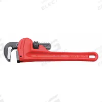 ROTHENBERGER Pipe Wrench: Steel, 32 mm Jaw Capacity, Serrated, 8 in Overall Lg, Straight (MPN 70150). Key specifications — attr309808: Straight; attr309815: Steel; attr324941: ROTHENBERGER.