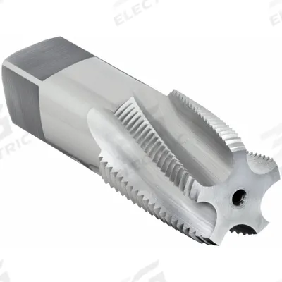 OSG Pipe and Conduit Thread Tap: 3/4"-14 NPTF, 5 Flute, High Speed Steel (MPN 1252600) - Short-Projection Spiral-Flute Pipe Taps
