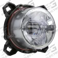 GROTE Low Beam Headlamp: Headlight, LED, Non-Heated, Low Beam, Recessed Mount, Round, Aluminum (MPN 84591). Key specifications — Heated: Non-Heated; Lighting Technology: LED; Beam Type: Low Beam; Electrical Connection: Integrated 2-Pin DT Connector; Brand: GROTE; Mount Style: Recessed.