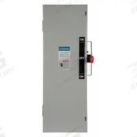 SIEMENS Safety Switch: Fusible, 30 A, Three Phase, 240V AC, Galvanized Steel, Indoor (MPN DTF321). Key specifications — Brand: SIEMENS.