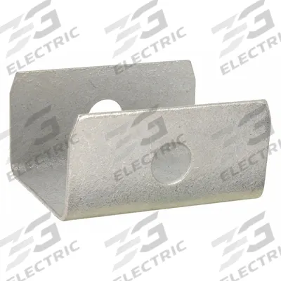 Grainger Bracket End Cap Box Rail: 1 3/4 in Wd, 1 3/16 in Ht - Hanging Door Track Brackets