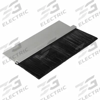AMERICAN GARAGE DOOR SUPPLY 2" Brush Weatherseal with 2" Straight Holder - Material Handling Parts