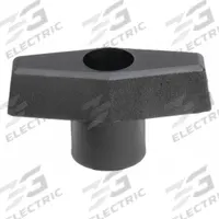 INNOVATIVE COMPONENTS Hand Knob: T, Plastic w/ Steel Thread, 3/8"-16 Thread, 2 in Dia (MPN GN6C----T5---21). Key specifications — Brand: INNOVATIVE COMPONENTS.
