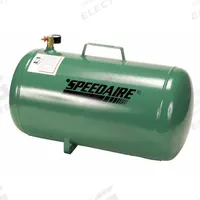 SPEEDAIRE Portable Air Tank: 11 gal Tank Capacity, 125 psi Max Op Pressure, Hot Dog (MPN 3EUJ9). Key specifications — attr51576: SPEEDAIRE.