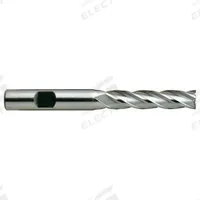 YG-1 Square End Mill: High Speed Steel, TiCN Coated, 4 Flute, 5/16" Mill Dia, 1-3/8" LOC, 3-1/8" OAL (MPN 05051HC)