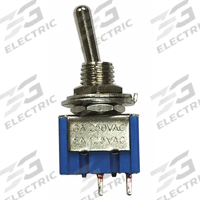 BATTERY DOCTOR Automotive Switch: Toggle Switch, SPST, 2 Connections, Off/On, Silver - Automotive Toggle Switches