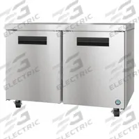 HOSHIZAKI Undercounter Refrigerator: 12 cu ft, 33 5/8 in Ht, 31 in Dp, Yes Energy Star Compliant (MPN UR48B). Key specifications — Control Type: Thermostatic; Energy Star Compliant: Yes; Brand: HOSHIZAKI.