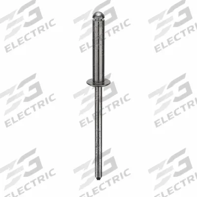APPROVED VENDOR Blind Rivet,1 3/4 in L,1/8 in dia,PK500: Inch, 1 3/4 in Overall Lg, 21/32 in Body Lg - Domed-Head Blind Rivets