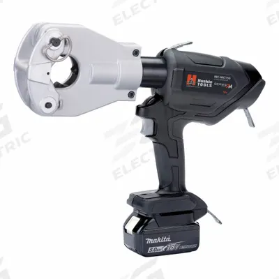 HUSKIE TOOLS DIELESS CRIMPING TOOL KIT: 18 V, Dieless Head, 500MCM Max Copper - Huskie Tools Crimpers