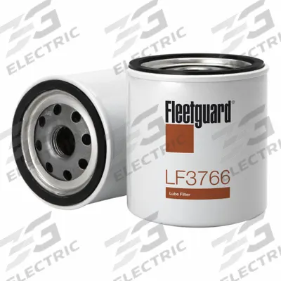 FLEETGUARD Automotive Oil Filter: 3/4"-16 UNF-2B Thread Size, 5 3/8 in Overall Ht - Spin-On Oil Filters