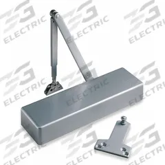 NORTON DOOR CONTROLS Door Closer: Parallel Mounting Type, Grade 1 - Heavy Duty, Aluminum (MPN UNI7500 36 AL). Key specifications — Manufacturer Part Number: UNI7500 36 AL; Brand: NORTON DOOR CONTROLS; Closer Series: 7500; Closer Type: Non-Hold Open; Location Use: Interior/Exterior; Spring Type: Adjustable; Product Type: Door Closer; Spring Size: 6.