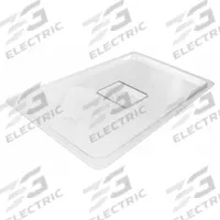 CRESTWARE Pan Cover: Third Size, NSF Certified, 1/2 in Overall Dp, Dishwasher Safe (MPN FPC3). Key specifications — Brand: CRESTWARE; Dishwasher Safe: Yes; NSF Certified: Yes; Product Type: Pan Cover; Manufacturer Part Number: FPC3.