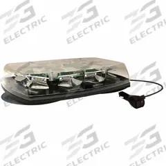 ECCO Mini Light Bar: Mini Light Bar Vehicle Light Bar Size, LED, SAE J845 Class 1, Mini Light Bar (MPN 5587CA-VM). Key specifications — Electrical Connection: Plug; Series: 5587 Reflex Series; Brand: ECCO; Number of Flash Patterns: 18; Mount Type: Suction; Light SAE Class Rating: SAE Class 1.