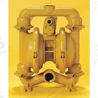 VERSAMATIC Double Diaphragm Pump: Aluminum Body, 1 1/4 in, NPT Connection, 71 gpm, 289 ft Max. Head (MPN E4AA2R220-ATEX). Key specifications — Brand: VERSAMATIC; Seat Material: Buna-N; Check Valve Material: Buna-N.