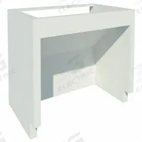 Sink Base Cabinet: 32 5/8 in Overall Ht, 22 in Overall Dp, 36 in Overall Wd, Steel, 0 Drawers (MPN GRJTP981ACC-36-2). Key specifications — Product Type: Sink Cabinet; Brand: INSTOCK; Material: Steel; Cabinet Type: Base Cabinets.