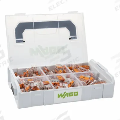 WAGO Wire Connector Kit: 236 Pieces - Mixed Wire Connector & Terminal Sets