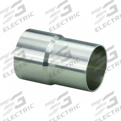 VIEGA PROPRESS Crimp Adapter Fitting: 3 in CTS x 3 in CTS Size, Straight, FTG x FTG - Potable Water Stainless Steel Press Tube Fittings